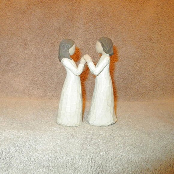 Willow Tree Accents Vintage Willow Tree Sisters By Heart Figurines